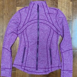 Lululemon Define Jacket in Heathered Dew Berry